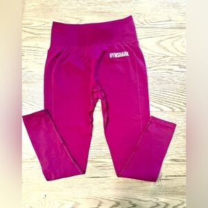 Gymshark Women’s High-Waisted Leggings | Purple/Magenta | Sz. Small